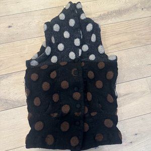 Issey Miyake Wool Vest with Buttons